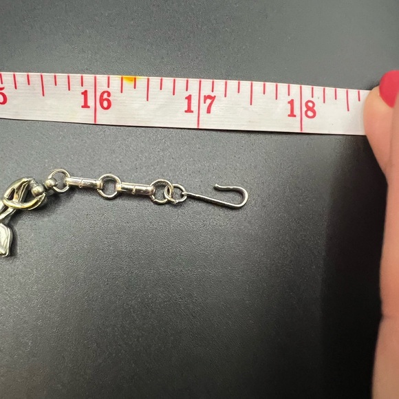 1950s Coro Choker Necklace Brushed Silver Tone Leaves Vintage Classic - Picture 4 of 4